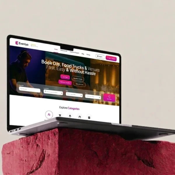 Evenlyo SaaS Platform | Multi Vendor Event Rental CRM & CMS