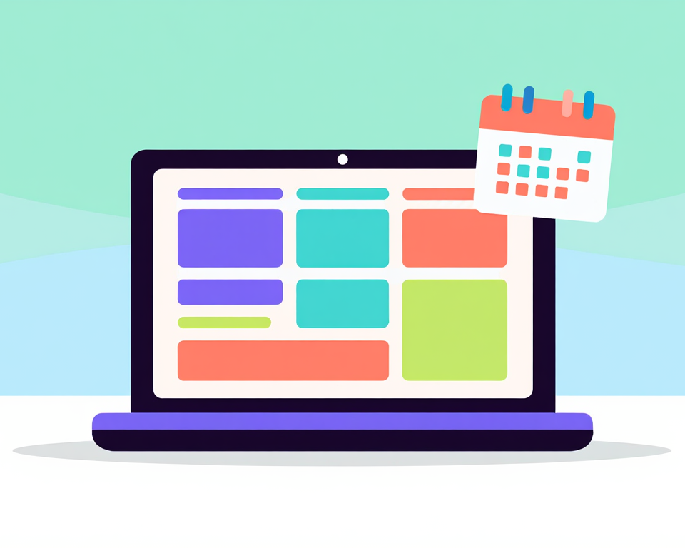 Booking Systems Thumbnail _ Laptop Schedule