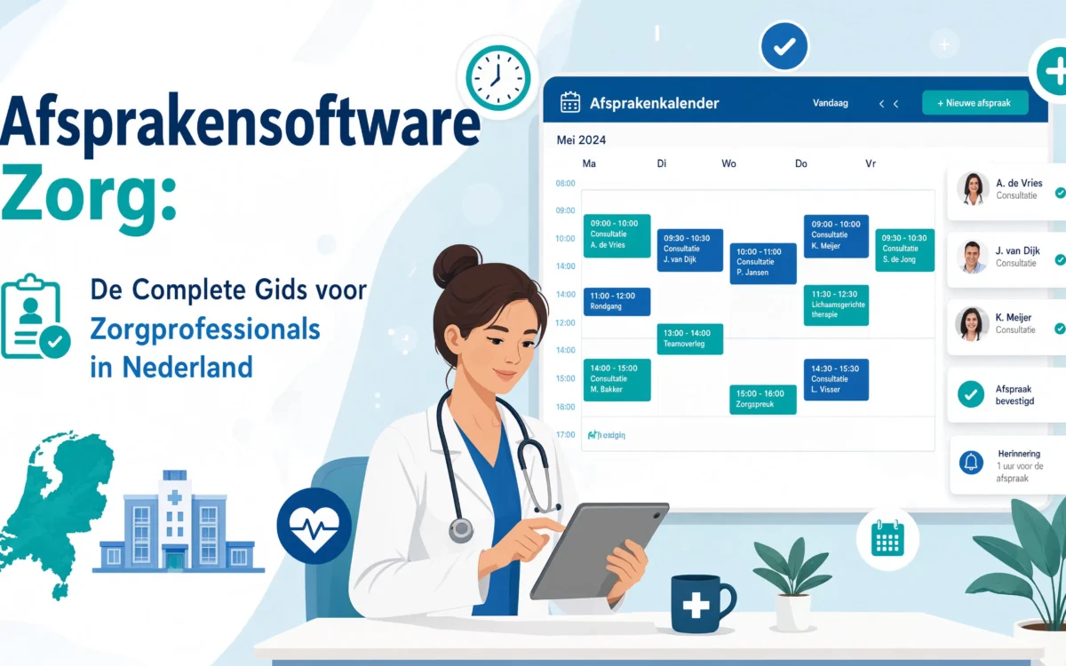 Afsprakensoftware Zorg: De Complete Gids voor Zorgprofessionals in Nederland