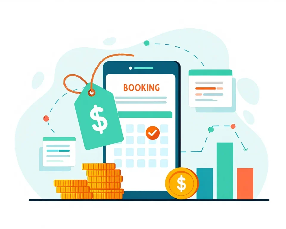 Booking Cost Calculator Vector Booking Cost Calculator Vector