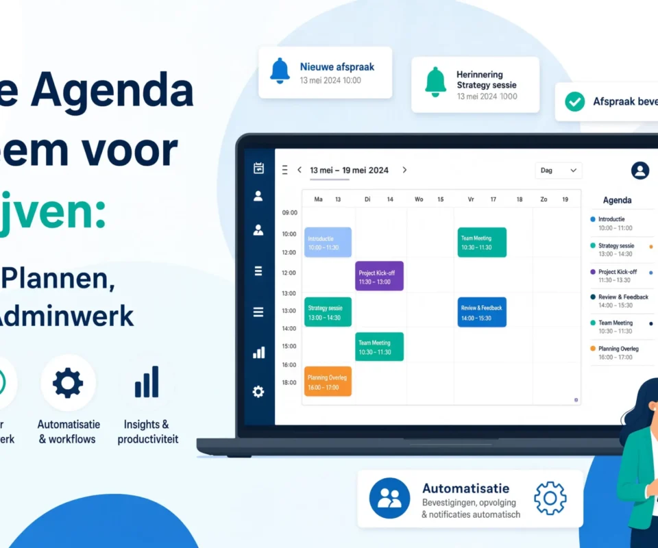 Online Agenda Systeem voor Bedrijven: Slimmer Plannen, Minder Adminwerk