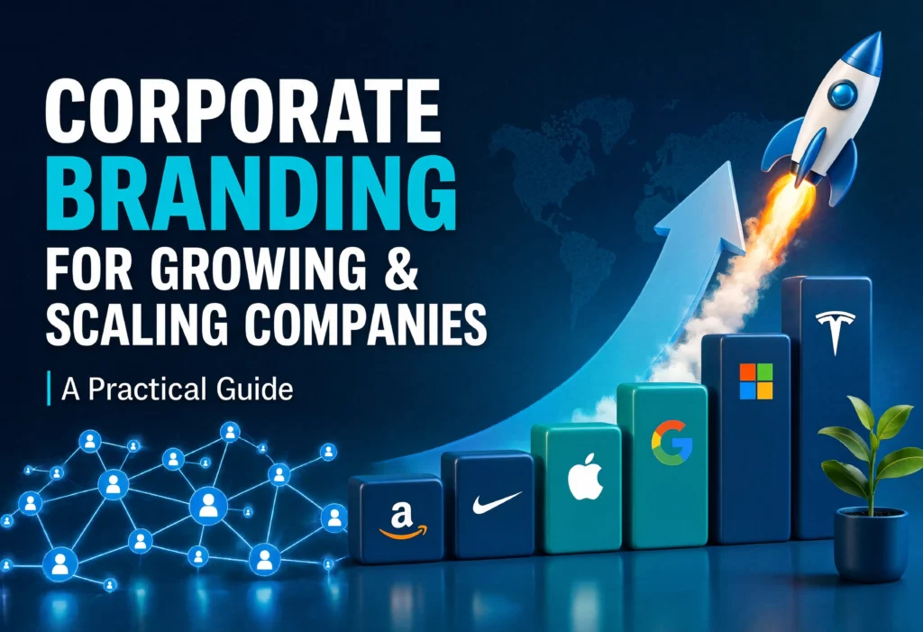 A corporate branding strategy is the long-range plan a company follows to control how it is perceived as a whole — not how one product looks, but how the entire organisation shows up: its mission, its tone, its visual identity, and its behaviour across every market and touchpoint. Product branding sells an item; corporate branding sells the company — its credibility, its culture, and the trust it has earned.